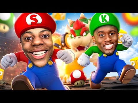 iShowSpeed & Kai Cenat Play Super Mario Bros..
