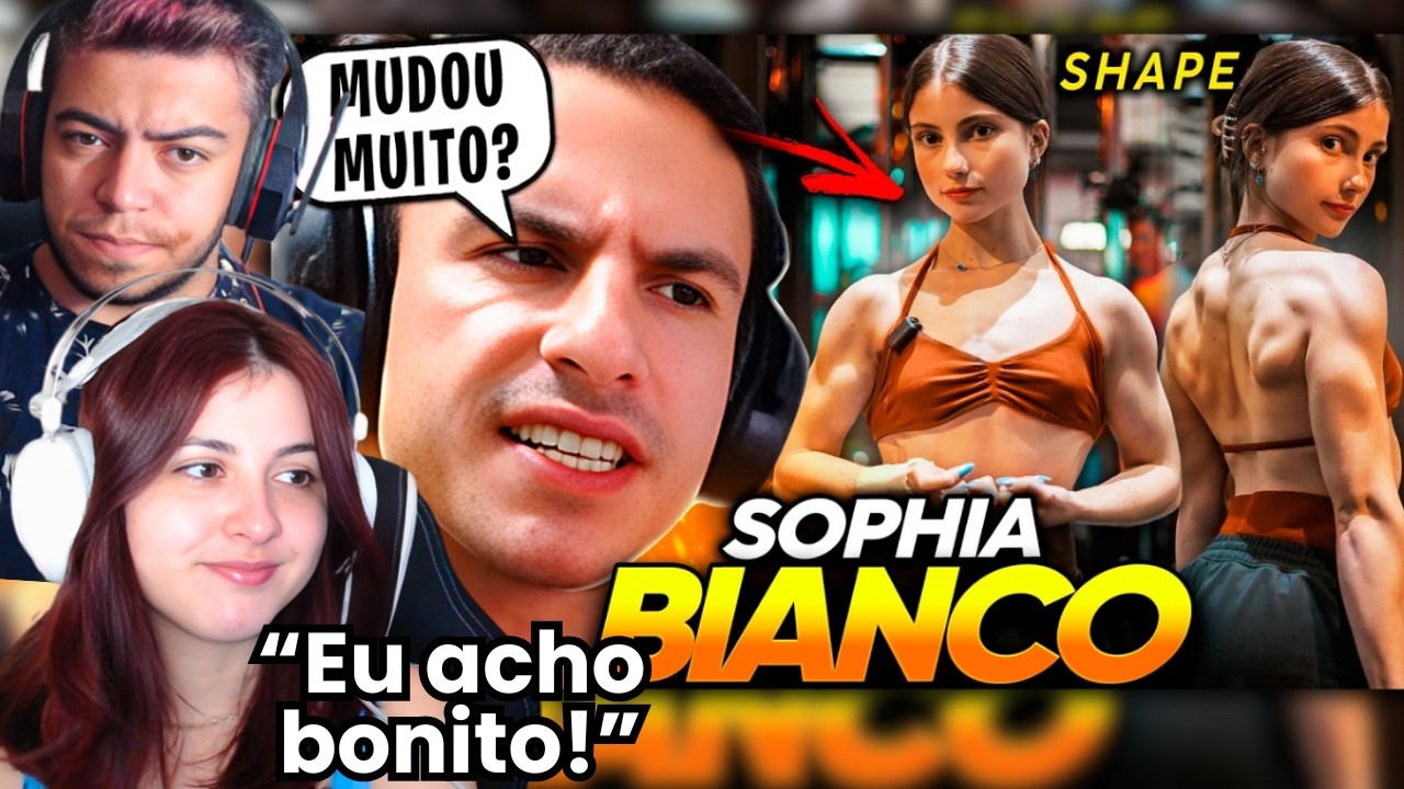 SUPER XANDÃO REAGINDO ao SHAPE DA SOPHIA BIANCO (ANTES E DEPOIS) | REACT