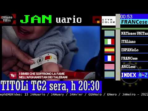 TITOLi TG2 sera 15 GENNaio 2022, prima notizia: Berlusconi, candidatura Quirinale del centrodestra