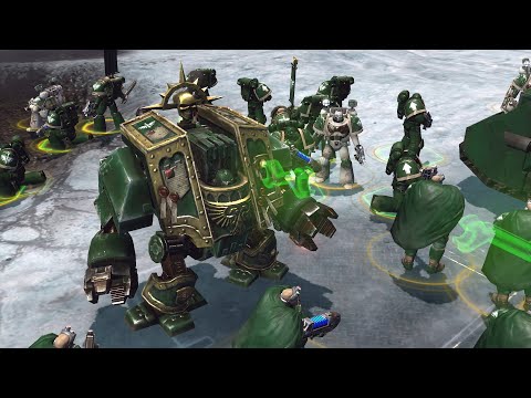 Dark Angels and Imperial Guard vs Orks - Eternal Mod - Warhammer 40K DOW 2 Retribution