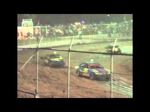 Modified Production: Michael Budgen Crash - Kingaroy Speedway