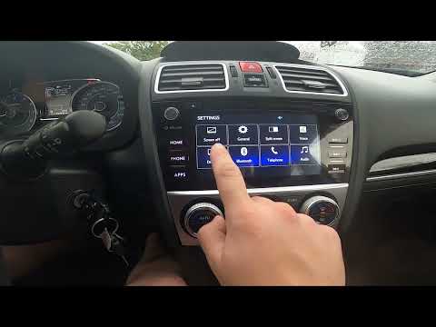 How to Manage Camera in Subaru XV ( 2012 – 2017 ) - Enter Camera Settings