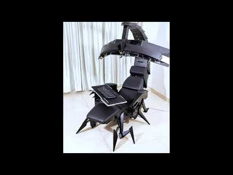 蠍型可動電腦椅「Cluvens Scorpion Computer Cockpit」，可以像蠍子一樣改變座椅的狀態以及靠背的角度。 0