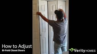 How to Adjust Bi-Fold Closet Doors