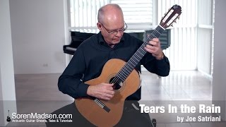 Tears in the Rain (Joe Satriani) - Danish Guitar Performance - Soren Madsen