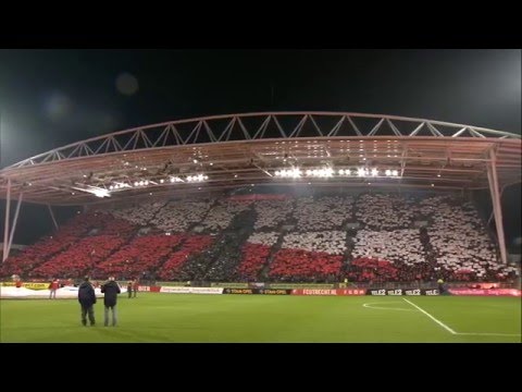 Opkomst FC Utrecht - VVSB (Halve Finale KNVB Beker, 02/03/2016)