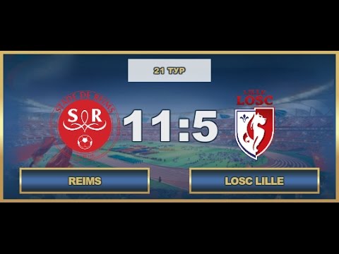 AFL. France. Ligue 1. Tour 21. Reims - LOSC Lille