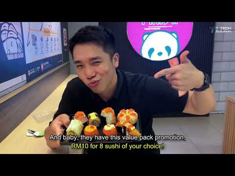 Sushi Panda, Suria Mall Sabah | T Tech Solution Sabah
