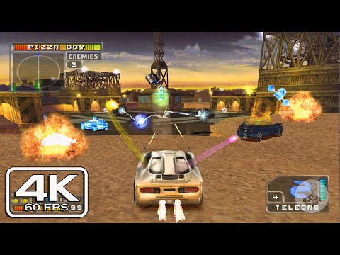 Twisted Metal 4 Gameplay PS1 (4K 60FPS)