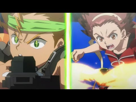 Beyblade X opening with Metal Masters theme