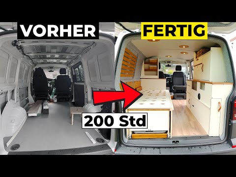 In 15 Minuten vom leeren VW zum Traum-Camper