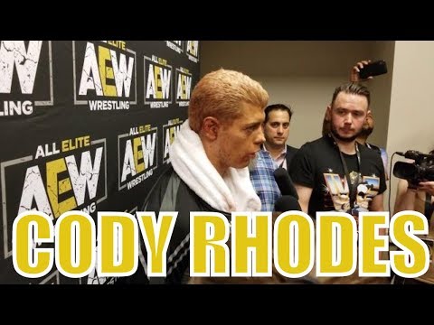 WATCH – Cody Rhodes Speaks After AEW Double Or Nothing
