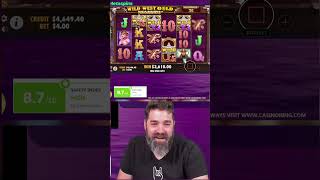 Absolut Insane Bonus Buy on Pragmatic Wild Wild West Megaways Slot #slots #bigwi