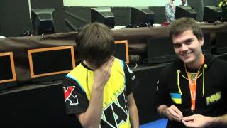 Na`Vi.Zeus: "We are barking bulls" @ GameGune 2011