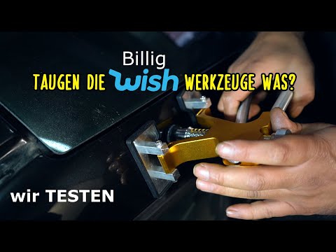 Kann man mit Billig WISH Werkzeug Sparen | Wir Testen