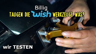 Kann man mit Billig WISH Werkzeug Sparen | Wir Testen