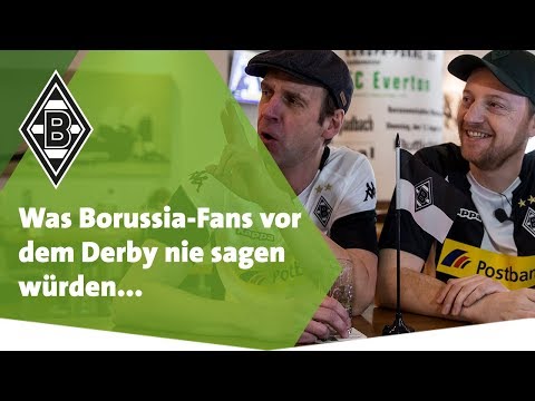 Was Borussia-Fans vor dem Derby nie sagen würden...
