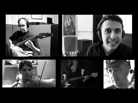 METAL BACH BWV #4 : J. S. Bach : Christ lag in Todesbanden : Tenor Aria : 5 Cellphones in Isolation