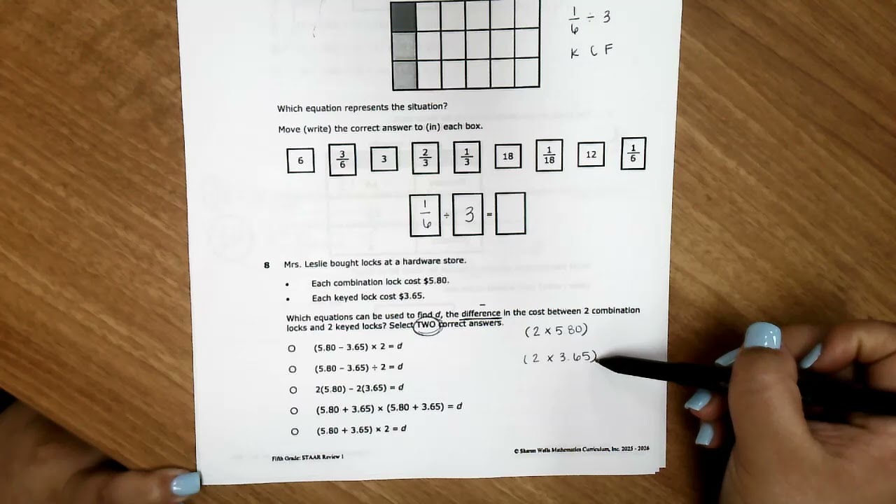 STAAR Review 1 Video