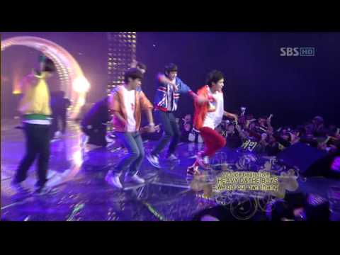 20081102 SHINee - Amigo on Inkigayo
