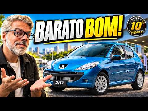 ECONOMIA MAXIMA! 10 Melhores carros de até R$ 30 mil para quem tem pouco dinheiro