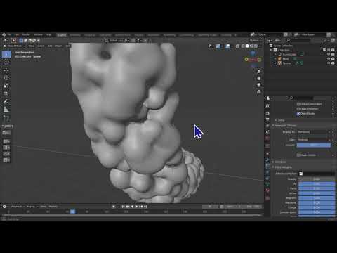 Corso di Blender ITA, Lezione 32 (approfondimento) - La fisica delle particelle
