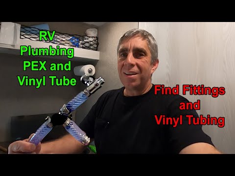 Vinyl Tubing for RV Plumbing | PEX Plumbing Connectors with Flexible PVC Tubing
