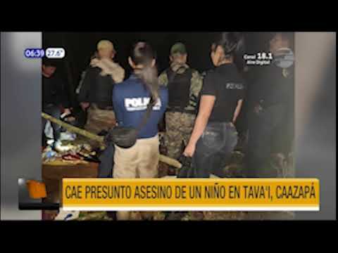 Cae presunto asesino de un niño en Tava'i