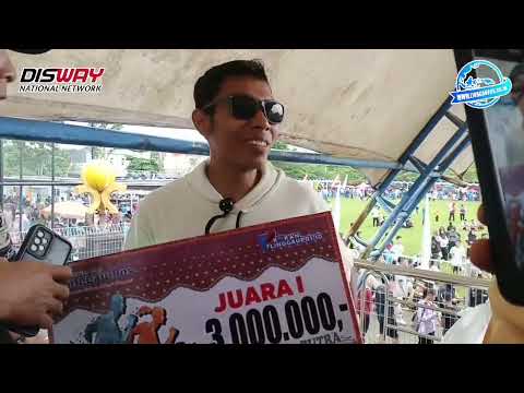 Atlet NTB Juara 1 Putra Silampari Fun Run 2026