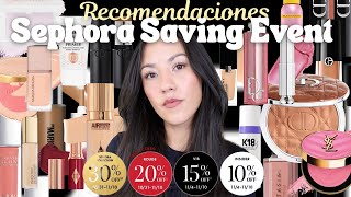 El MEJOR MAQUILLAJE en SEPHORA para este 2025 🥳🤩|Mis Recomendaciones para el Sephora Savings Event.