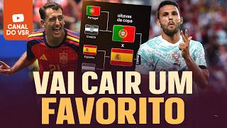 ESPANHA CHEGOU NA COPA, PORTUGAL SOBREVIVEU