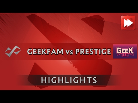Geek Fam vs Prestige World Wide - Kiev Major - Dota Highlights
