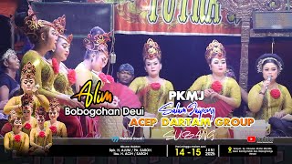 Download lagu ALIM BOBOGOHAN DEUI - JAIPONGAN PKMJ ACEP DARTAM SUBANG PART MALAM. mp3