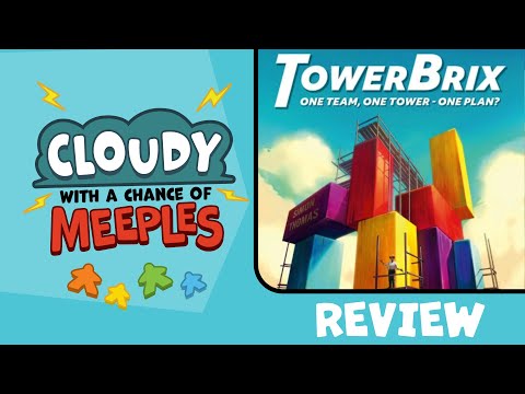 TowerBrix Review - Cloudy with a Chance of Meeples