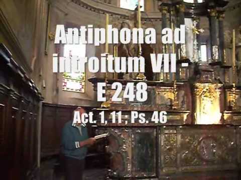 Introito gregoriano, In Ascensione Domini, Studio di Giovanni Vianini, Milano, Italia