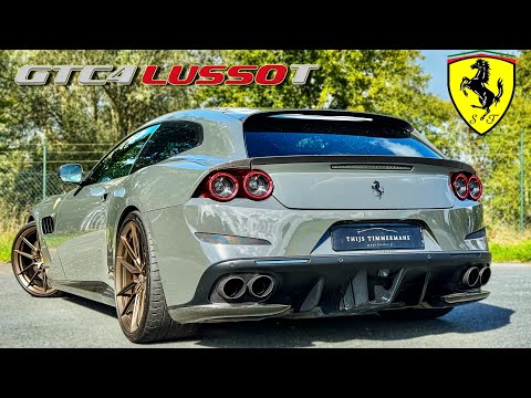 Thumbnail for NOVITEC Ferrari GTC4 Lusso T – Daily Supercar? | 300KM/H REVIEW on AUTOBAHN by Limousine, FIA, Ferrari, Supercar, Rear-wheel drive, Performance car, passa, rall, video, rally, Car, Sedans, vide