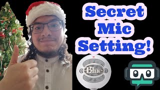 How To Get Better Mic Quality on Livestreams - Streamlabs OBS Settings [2019]