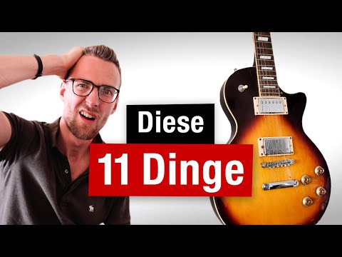 E-Gitarre lernen für Anfänger - Dieses Equipment brauchst du wirklich