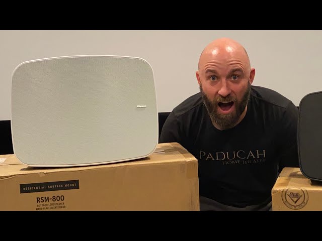 Klipsch RSM800B Indoor/Outdoor Surface‑Mount Loudspeakers in Speakers in Markham / York Region