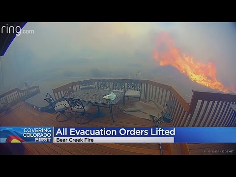 Bear Creek Fire Burns Near Homes In Colorado Springs Before Evacuations Lifted