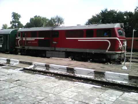 The narrow-gauge train from Velingrad
