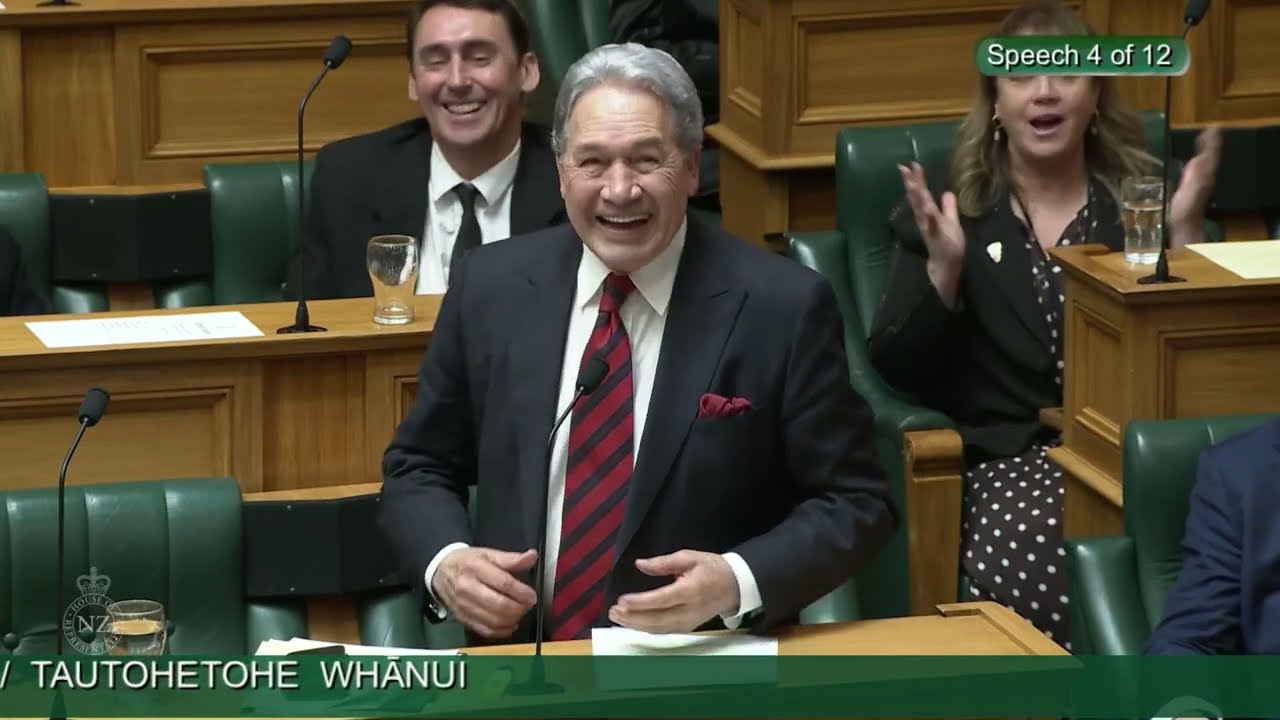 Winston Peters: "The standards of this House are in decay"