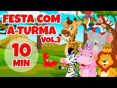 Festa com a Turma da Giramille Vol. 3 - Giramille 10 min | Desenho Animado Musical