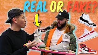 I Tested Sneakerheads on Real and Fake Shoes! (Here's What Happened)