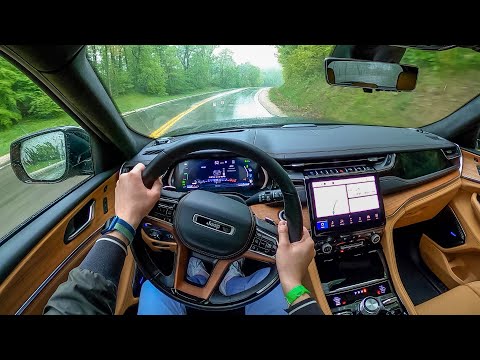 2022 Jeep Grand Cherokee Summit Reserve 4xe - POV First Drive (Binaural Audio)