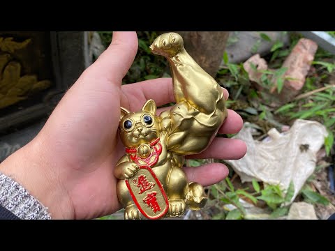 Sản phẩm decor bàn làm việc Mèo Tay To