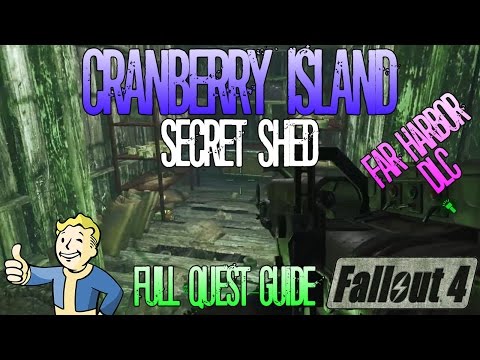Fallout 4 | Cranberry Island | Secret Shed | Full Quest Guide | Far Harbor DLC