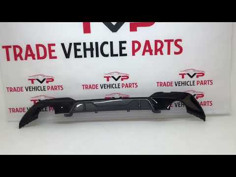 Fits BMW 3 Series G20 G21 Rear Bumper Diffuser Carbon Look video