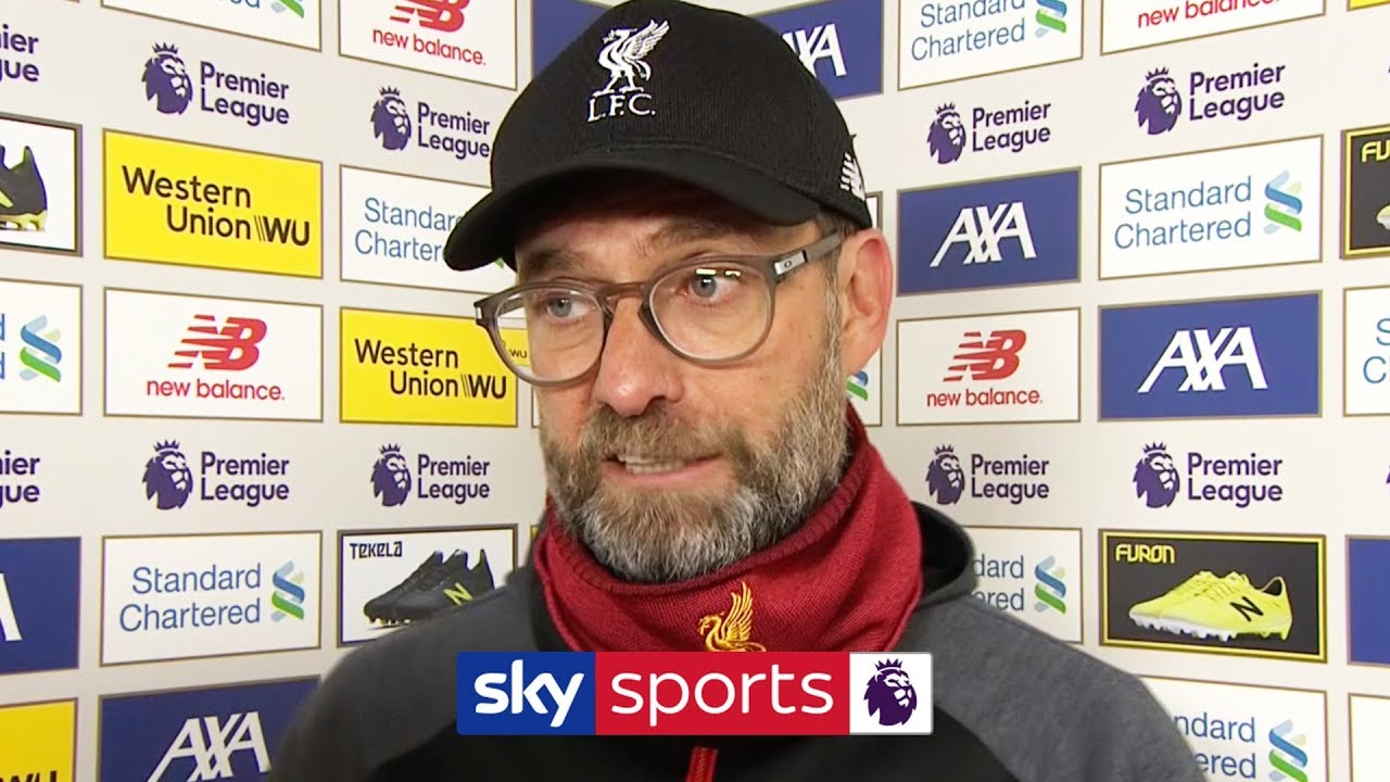 'There is nothing to celebrate yet!' - Jurgen Klopp on Liverpool's nervy 2-1 win over Brighton - YouTube