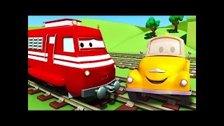 解体クレーン車そして, レ​​ッカー車のトム, （子供向け）車＆トラックの建設アニメ